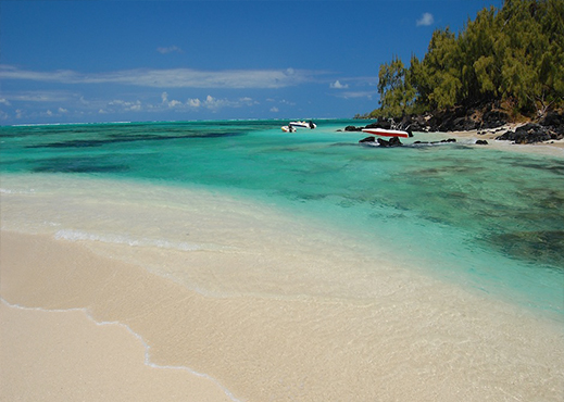 ile aux cerfs mauritius